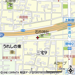 ツクイ岐阜訪問看護ステーション周辺の地図