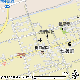 滋賀県長浜市七条町709周辺の地図