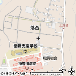 神奈川県秦野市落合846周辺の地図