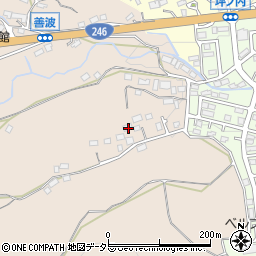 神奈川県伊勢原市善波361周辺の地図