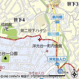 神奈川県横浜市磯子区洋光台1丁目18-50周辺の地図
