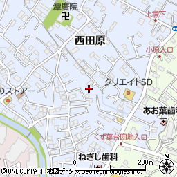 神奈川県秦野市西田原162周辺の地図