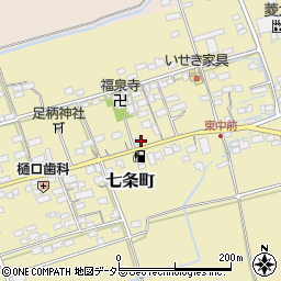 滋賀県長浜市七条町584周辺の地図