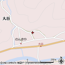 兵庫県養父市大谷224周辺の地図