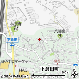 神奈川県横浜市戸塚区下倉田町422周辺の地図
