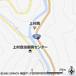 長野県飯田市上村616周辺の地図