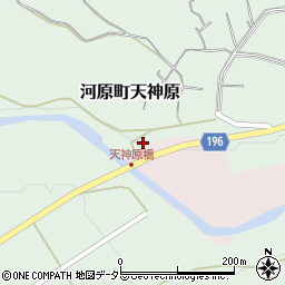 鳥取県鳥取市河原町天神原402周辺の地図