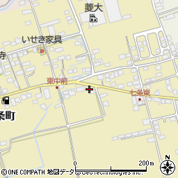 滋賀県長浜市七条町375-1周辺の地図