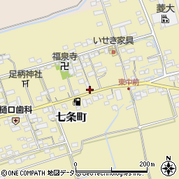 滋賀県長浜市七条町596周辺の地図