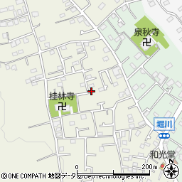 神奈川県秦野市堀西990-1周辺の地図