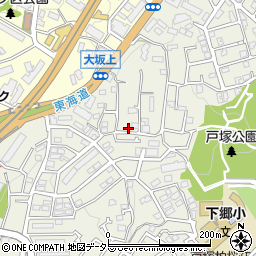 神奈川県横浜市戸塚区戸塚町2394-3周辺の地図