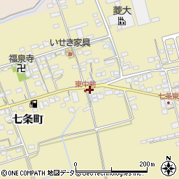 滋賀県長浜市七条町372周辺の地図