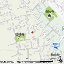 神奈川県秦野市堀西990周辺の地図