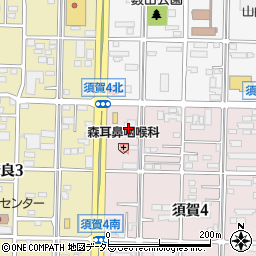 梅の花 岐阜店周辺の地図