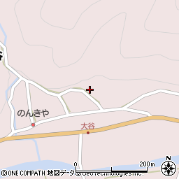 兵庫県養父市大谷228周辺の地図