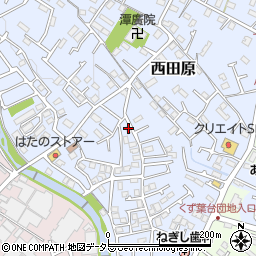 神奈川県秦野市西田原158周辺の地図