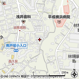 神奈川県横浜市戸塚区戸塚町486-32周辺の地図