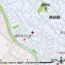 神奈川県秦野市西田原150周辺の地図