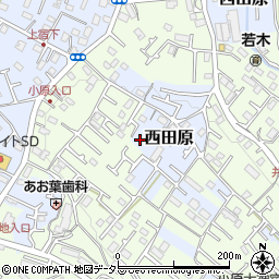 神奈川県秦野市西田原1230周辺の地図