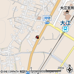 ＥＮＥＯＳ大江町ＳＳ周辺の地図