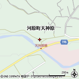 鳥取県鳥取市河原町天神原466周辺の地図