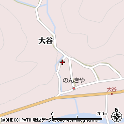 兵庫県養父市大谷495周辺の地図
