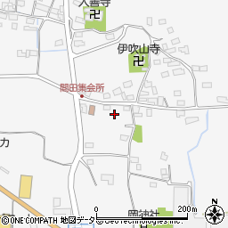 滋賀県米原市間田197周辺の地図