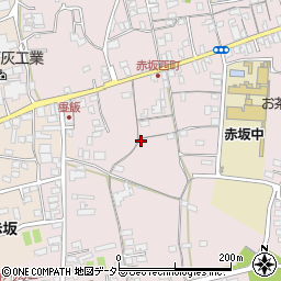 岐阜県大垣市赤坂町3642周辺の地図
