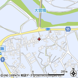 京都府福知山市大江町南有路1371周辺の地図