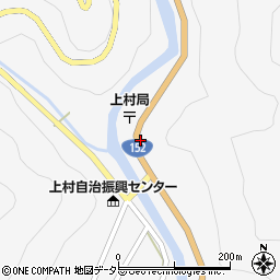 長野県飯田市上村610周辺の地図