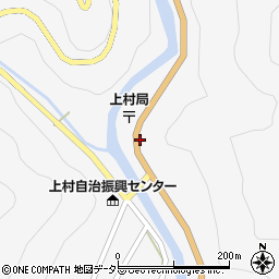 長野県飯田市上村610周辺の地図