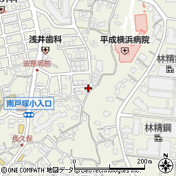 神奈川県横浜市戸塚区戸塚町486-31周辺の地図