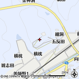 愛知県犬山市善師野金神洞周辺の地図