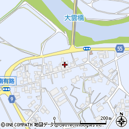 京都府福知山市大江町南有路1384周辺の地図