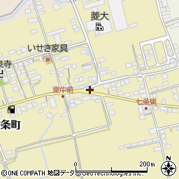 滋賀県長浜市七条町374周辺の地図
