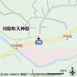 鳥取県鳥取市河原町天神原376周辺の地図