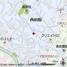 神奈川県秦野市西田原222周辺の地図