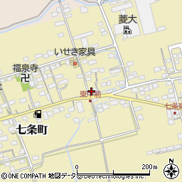 滋賀県長浜市七条町344周辺の地図