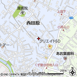 神奈川県秦野市西田原233-4周辺の地図