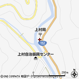 長野県飯田市上村605周辺の地図