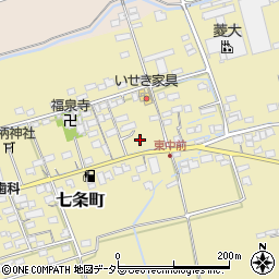 滋賀県長浜市七条町464周辺の地図