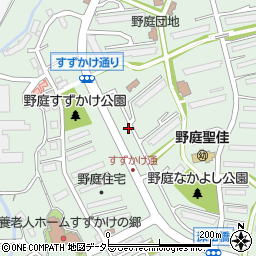 神奈川県横浜市港南区野庭町623周辺の地図