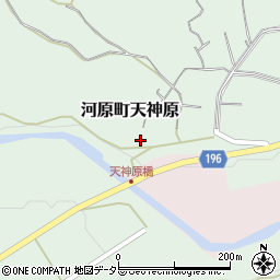 鳥取県鳥取市河原町天神原464周辺の地図