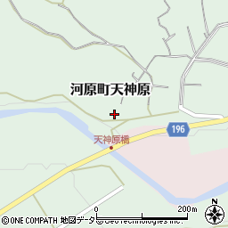 鳥取県鳥取市河原町天神原462周辺の地図