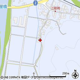 兵庫県養父市薮崎512周辺の地図