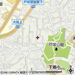 神奈川県横浜市戸塚区戸塚町2418-26周辺の地図