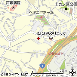 神奈川県横浜市戸塚区汲沢町181周辺の地図