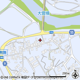 京都府福知山市大江町南有路1377周辺の地図