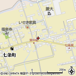 滋賀県長浜市七条町345周辺の地図