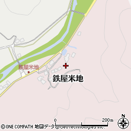 兵庫県養父市鉄屋米地97周辺の地図